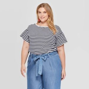 Black & White Striped Shirt